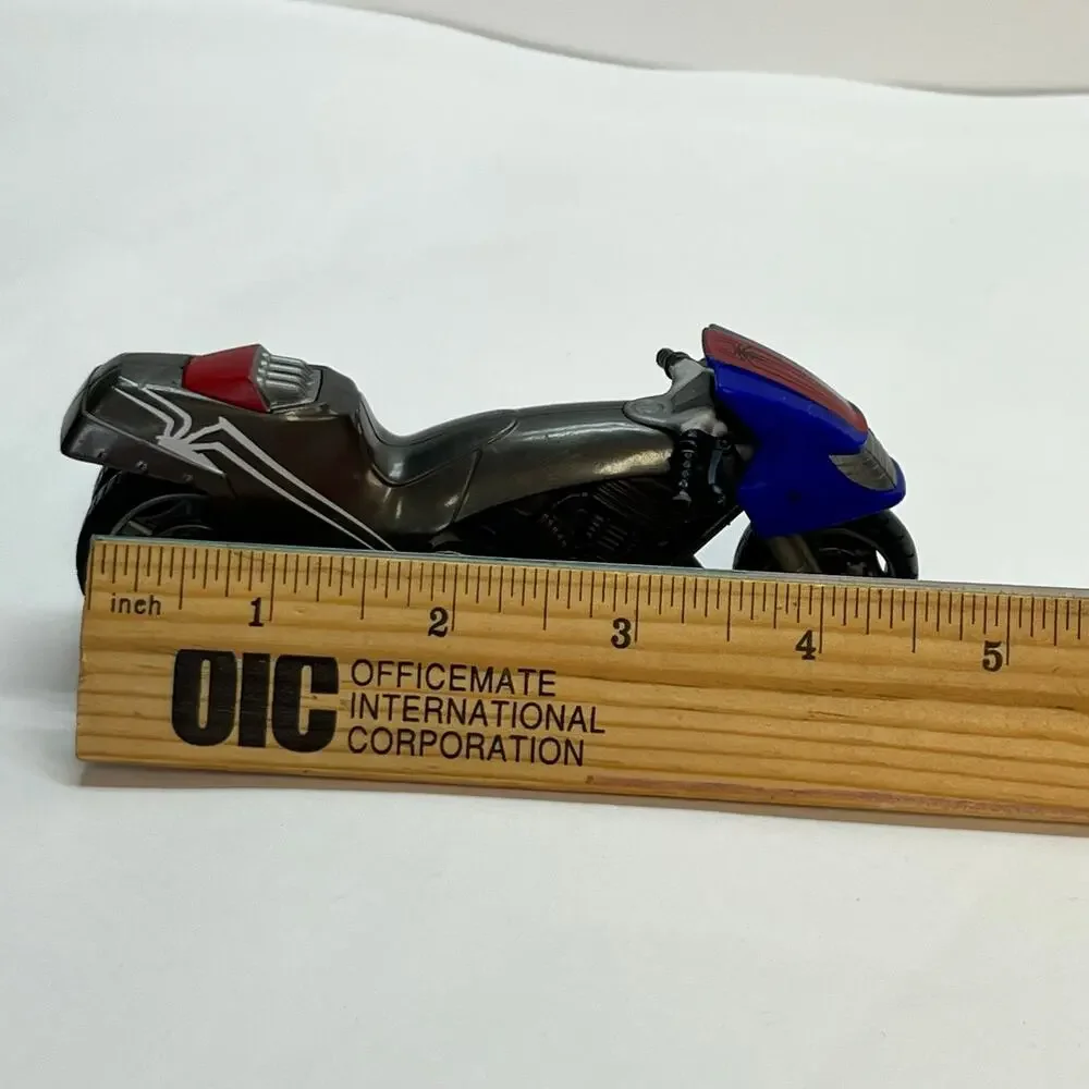 2012 hasbro amazing spider man motorcycle toy pullback and go 4 in‎ marvel